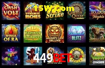Provedores de Jogos 449Bet
